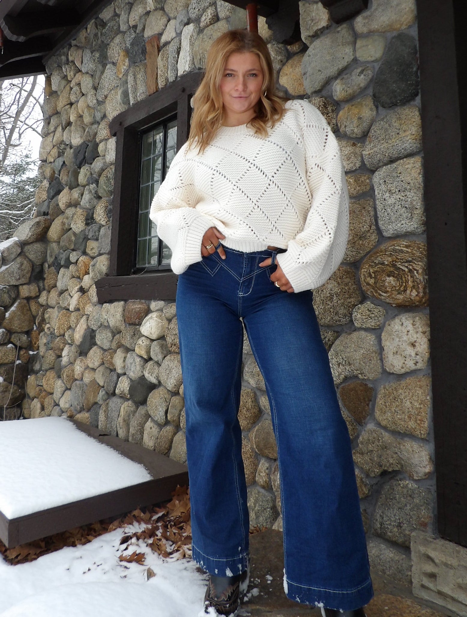 Rodeo Queen Loose Cuffed Jean